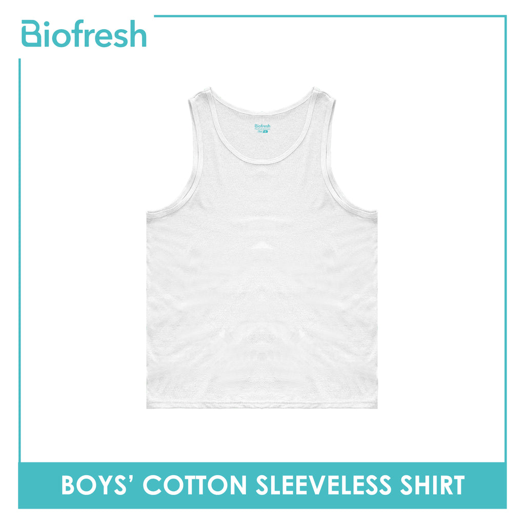 Biofresh Boys' Antimicrobial Cotton Sleeveless Shirt 1 piece UCSS5