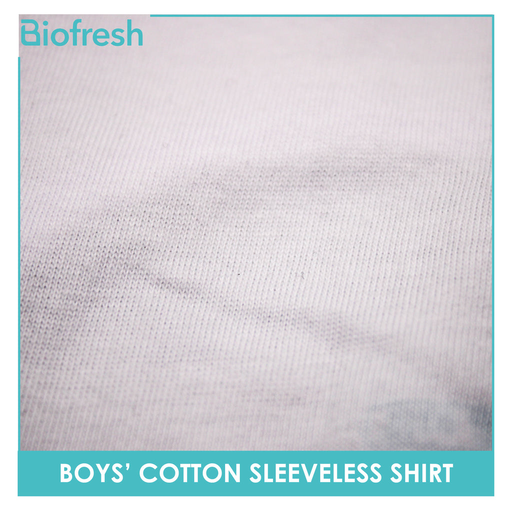 Biofresh Boys' Antimicrobial Cotton Sleeveless Shirt 1 piece UCSS5