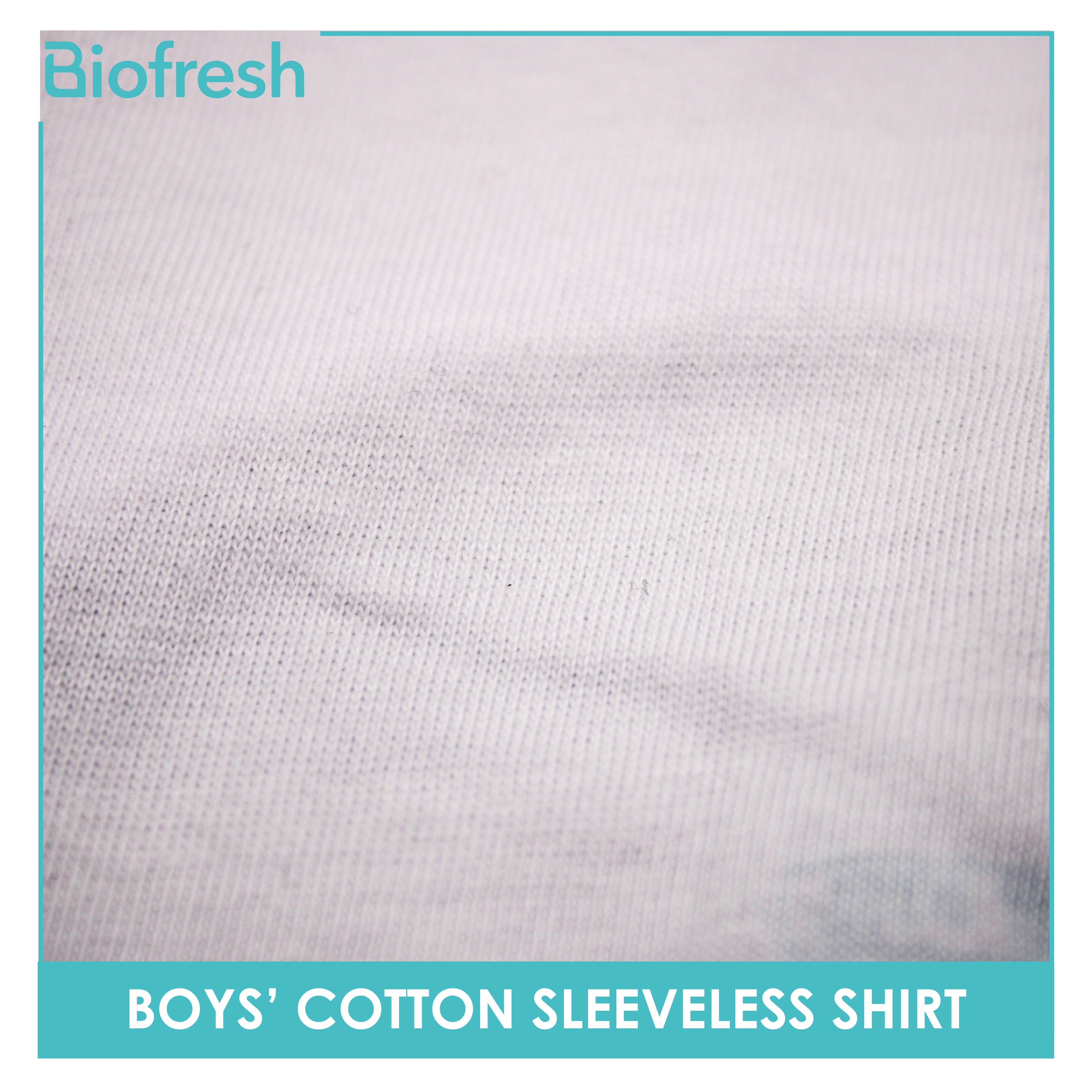 Biofresh Boys' Antimicrobial Cotton Sleeveless Shirt 1 piece UCSS5