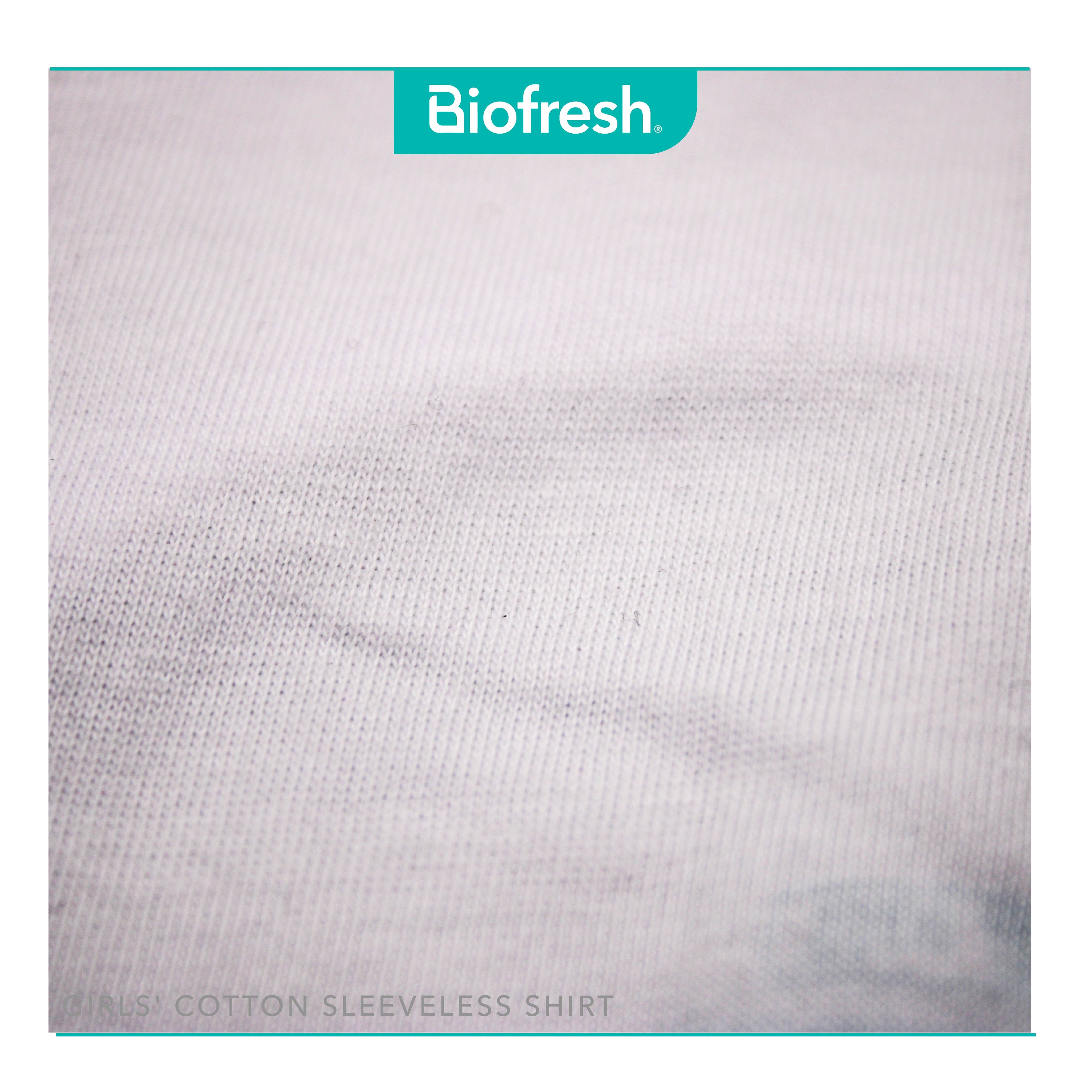 Biofresh Girls' Antimicrobial Cotton Sleeveless Shirt 1 piece UGCSS1