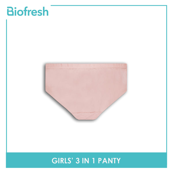 Biofresh Girls' Antimicrobial Panty 3 pieces in a pack UGPKG2303