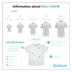 Biofresh Men's Round neck Tee Odor Free Shirt RMUSR01