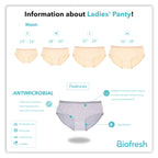 Biofresh ULPQ Ladies' Cotton Rich Panty 3 pieces in a pack