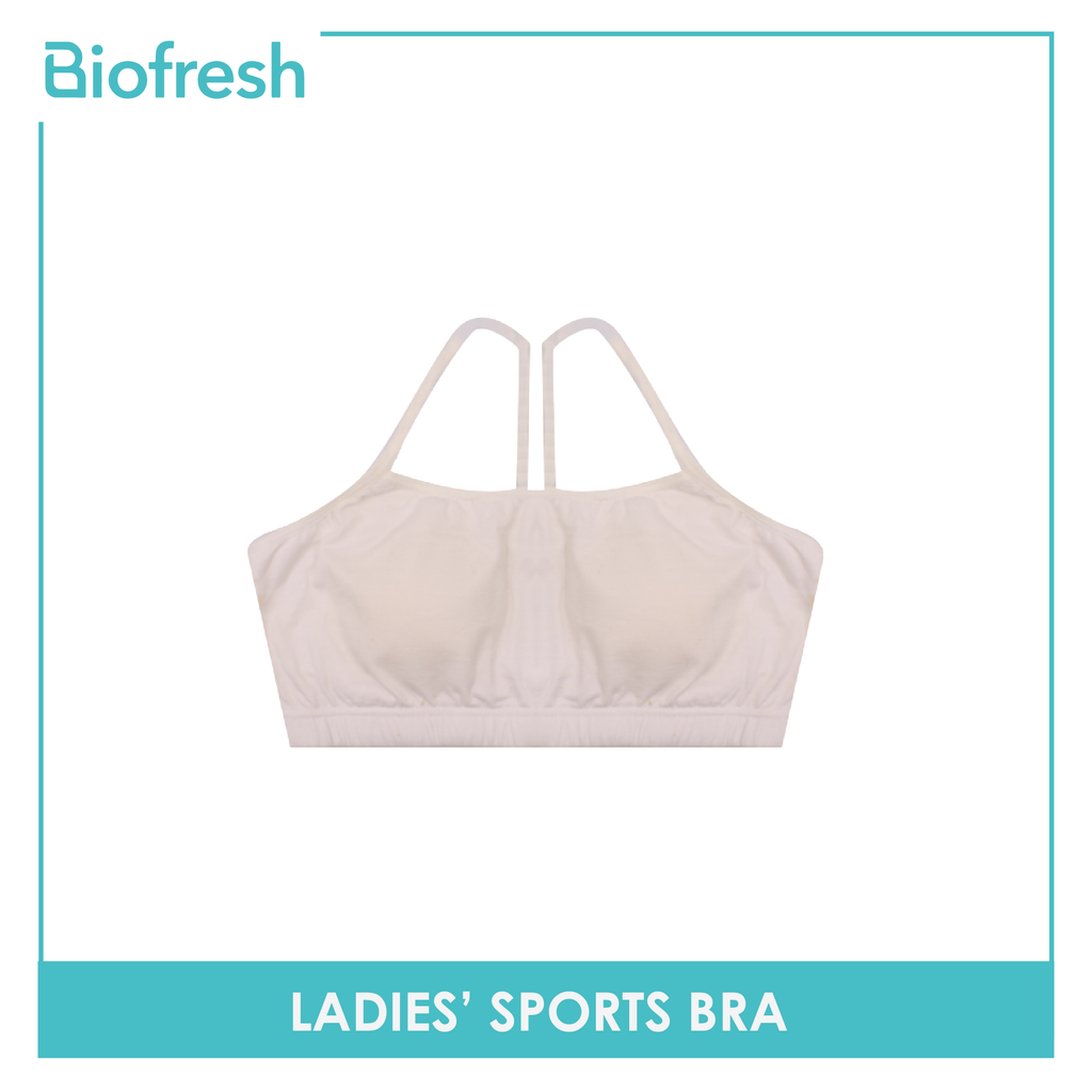 Biofresh Ladies' OVERRUNS Antimicrobial Sports Bra 1 Piece ULBRCO1 (6671016755305)