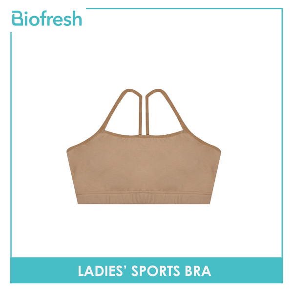 Biofresh Ladies' OVERRUNS Antimicrobial Sports Bra 1 Piece ULBRCO1 (6671016755305)