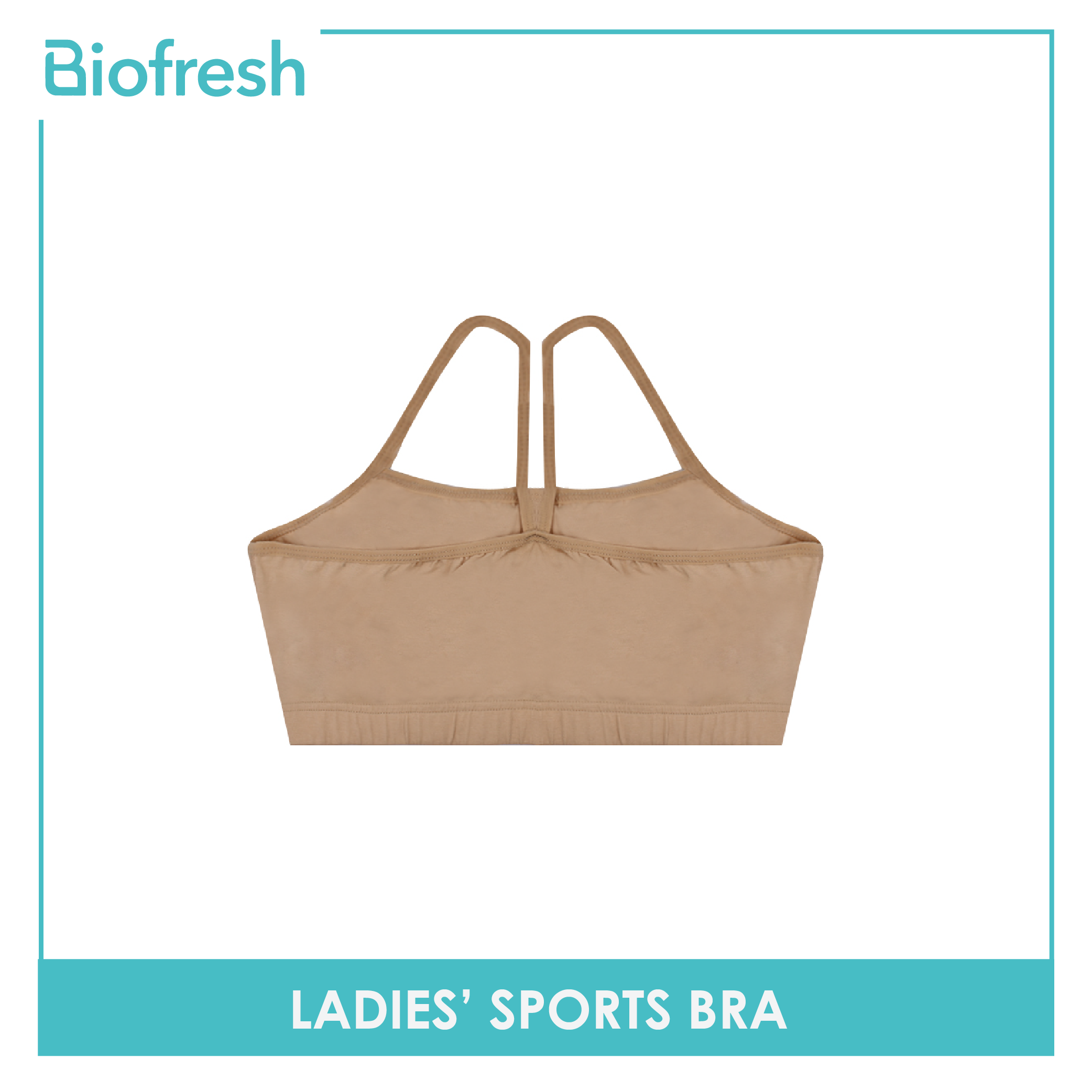 Biofresh Ladies' OVERRUNS Antimicrobial Sports Bra 1 Piece ULBRCO1 (6671016755305)