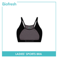 Biofresh Ladies' OVERRUNS Antimicrobial Sports Bra 1 Piece ULBRCO1 (6671016755305)