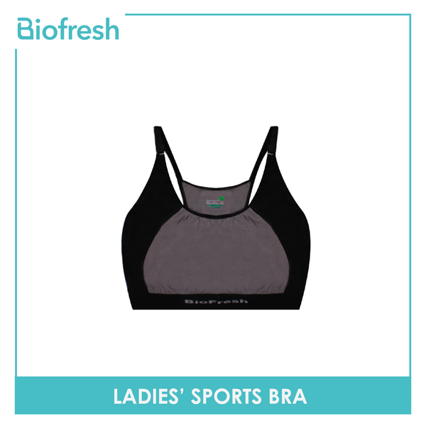 Biofresh Ladies' OVERRUNS Antimicrobial Sports Bra 1 Piece ULBRCO1 (6671016755305)