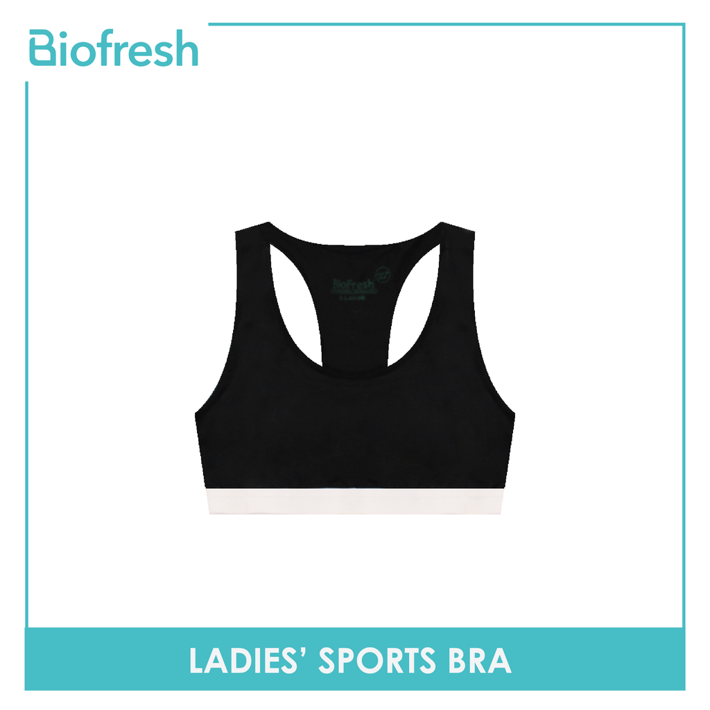 Biofresh Ladies' OVERRUNS Antimicrobial Sports Bra 1 Piece ULBRCO1 (6671016755305)
