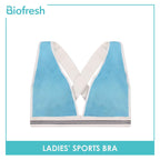 Biofresh Ladies' OVERRUNS Antimicrobial Sports Bra 1 Piece ULBRCO2 (6672023519337)