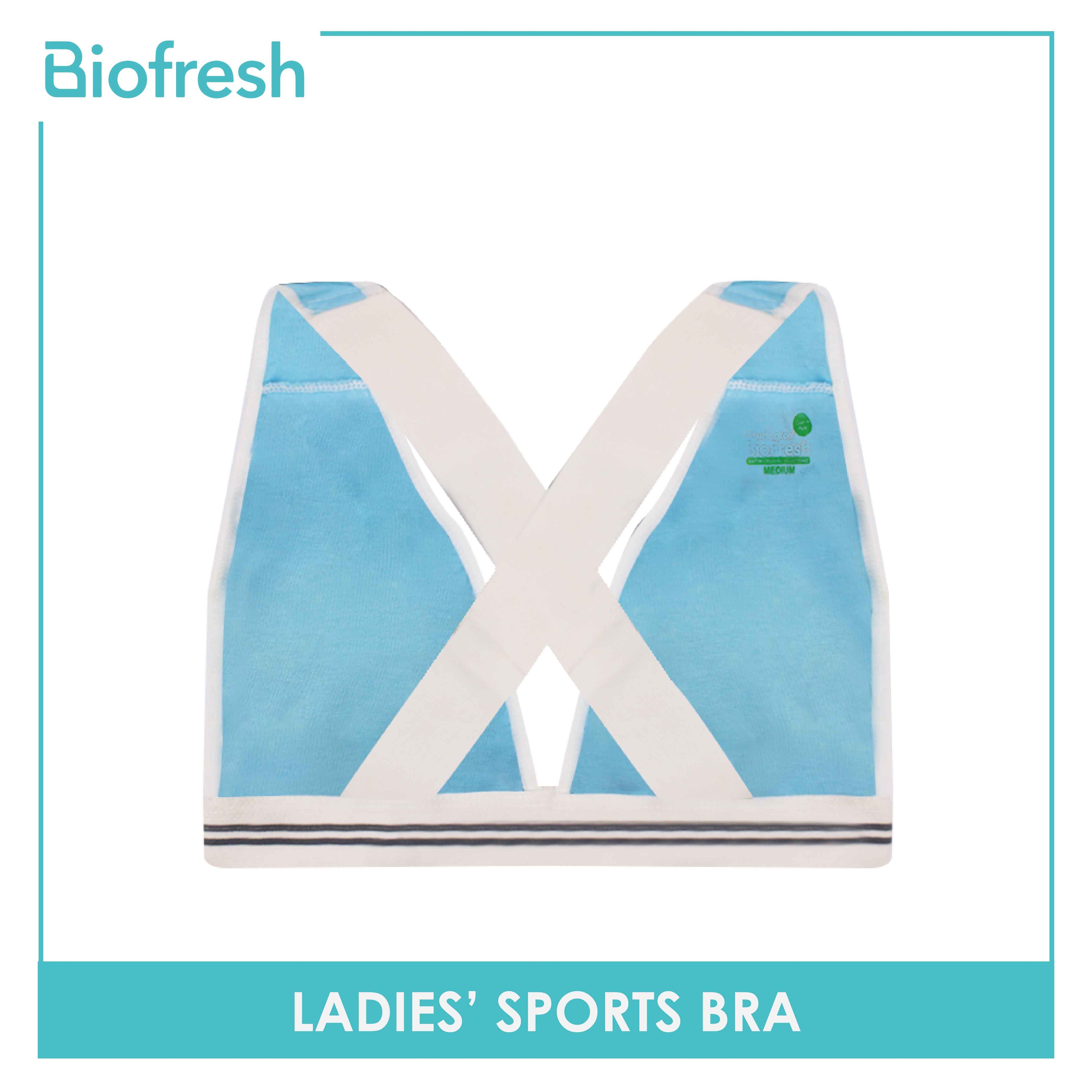 Biofresh Ladies' OVERRUNS Antimicrobial Sports Bra 1 Piece ULBRCO2 (6672023519337)