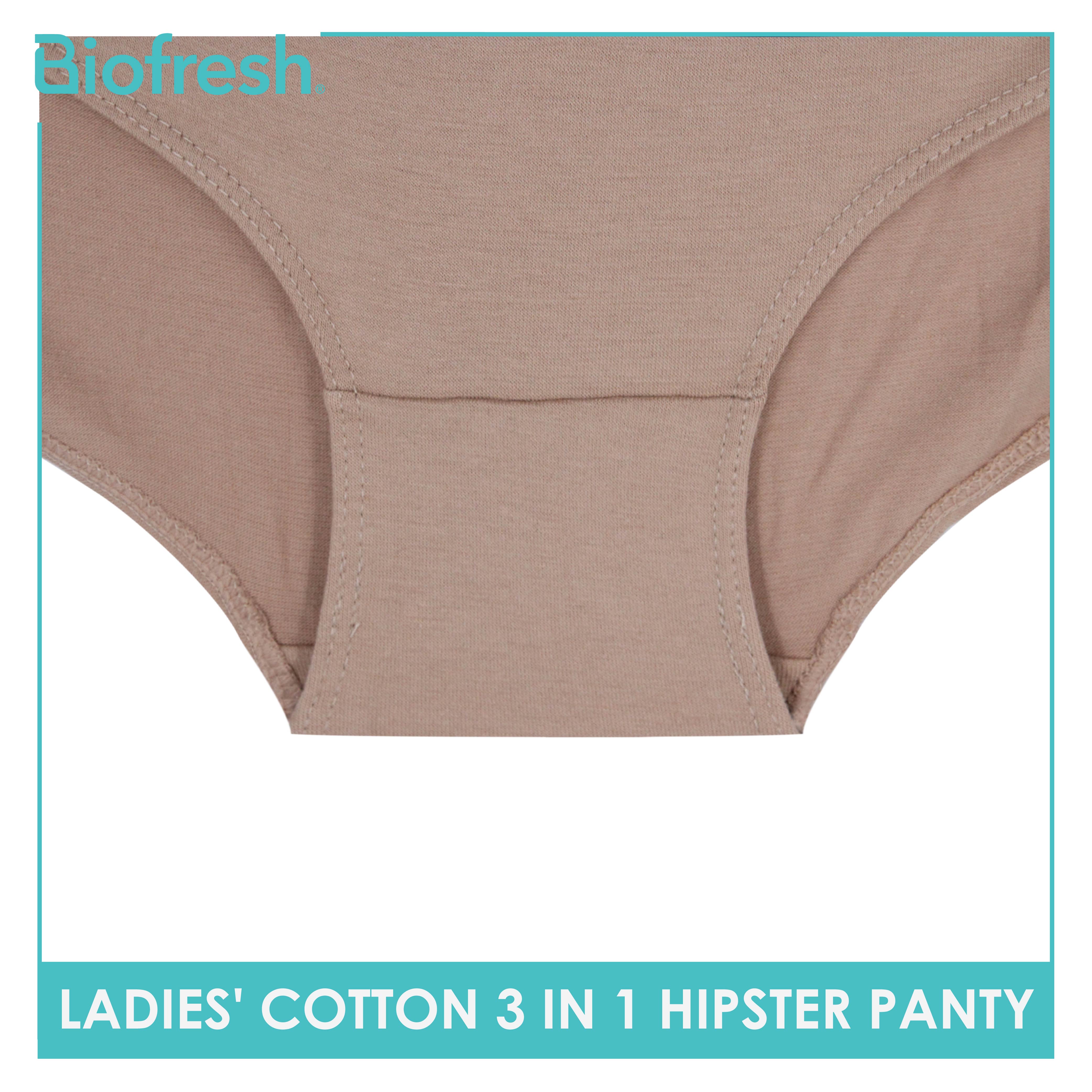 Shero StayFresh V Front Hipster, Underwear/Panty designed for Sensitive  Skin, Odor Control, Yeast Infections, Anti-Bacterial : : Fashion