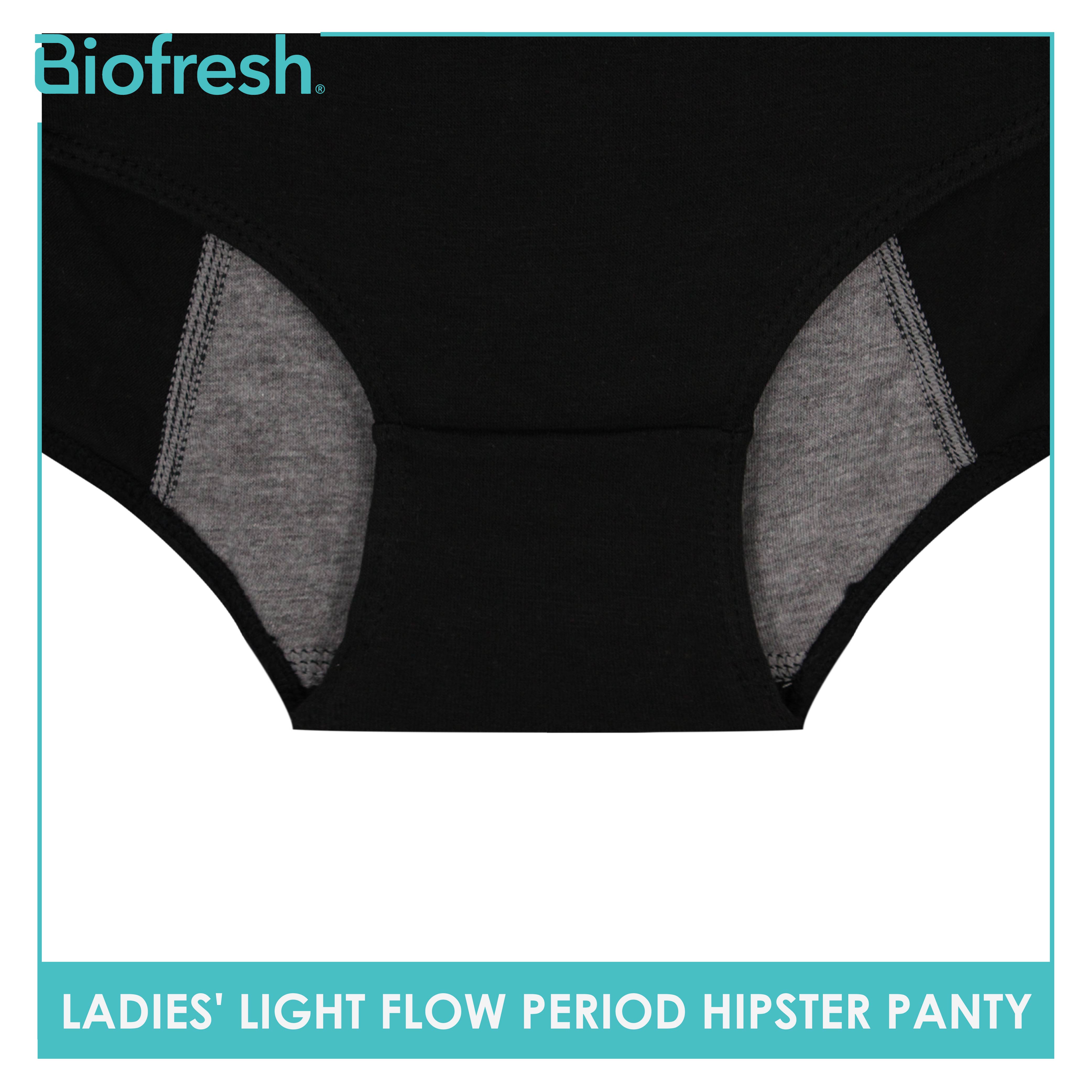 Buy Biofresh Ladies' Antimicrobial Light Flow Leak Proof Menstrual