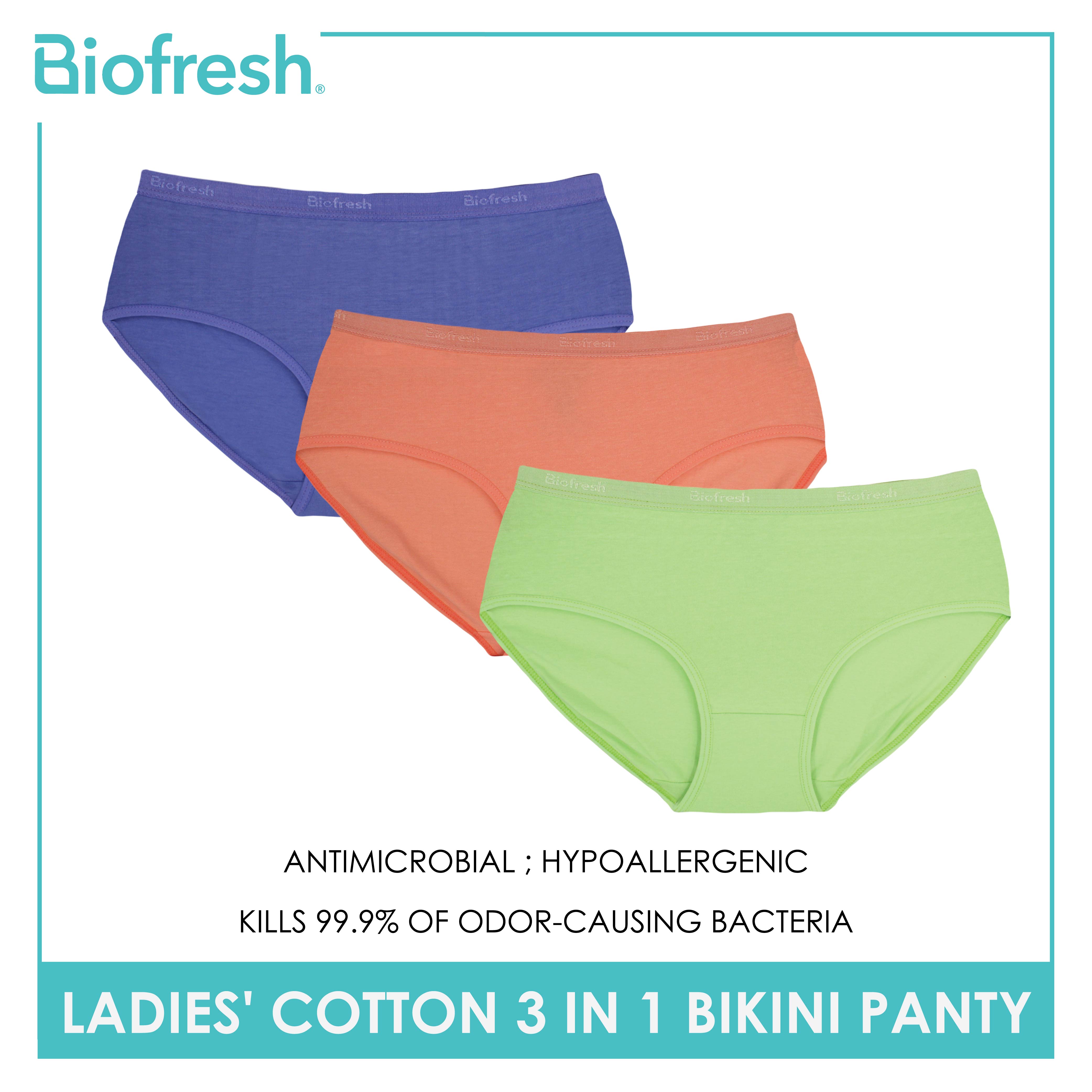 Biofresh Ladies Antimicrobial Light Flow Leak Proof Menstrual Hipster  Period Panty 1 piece ULPHG0402