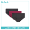 Biofresh Ladies' OVERRUNS Antimicrobial Panty 3 pieces in a pack ULPQ1