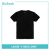Biofresh Ladies' OVERRUNS Antimicrobial V-Neck shirt 1 piece ULSVCO1