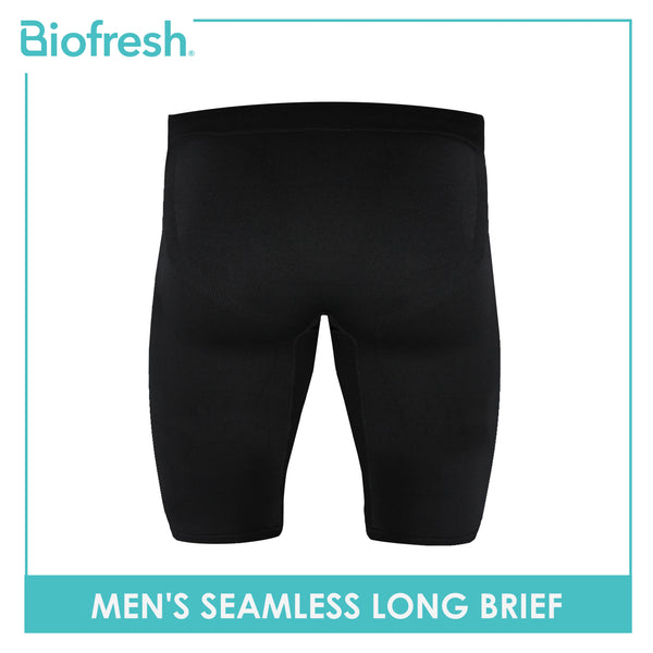 Biofresh Men's OVERRUNS Antimicrobial Seamless Long Brief 1 piece UMBBSCO1