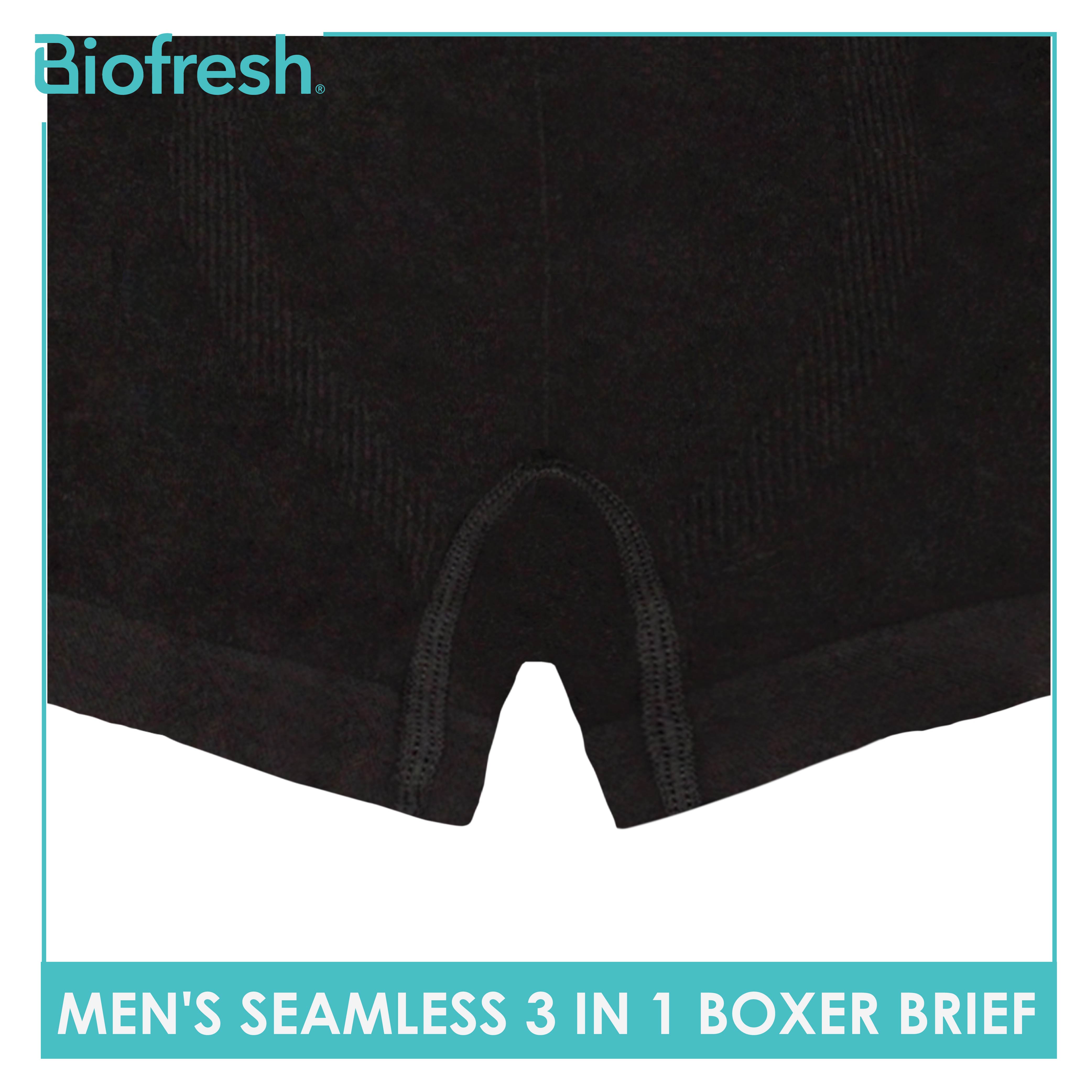 Biofresh Men's Antimicrobial Seamless Bikini Brief 3 pieces in a pack  UMBSG8