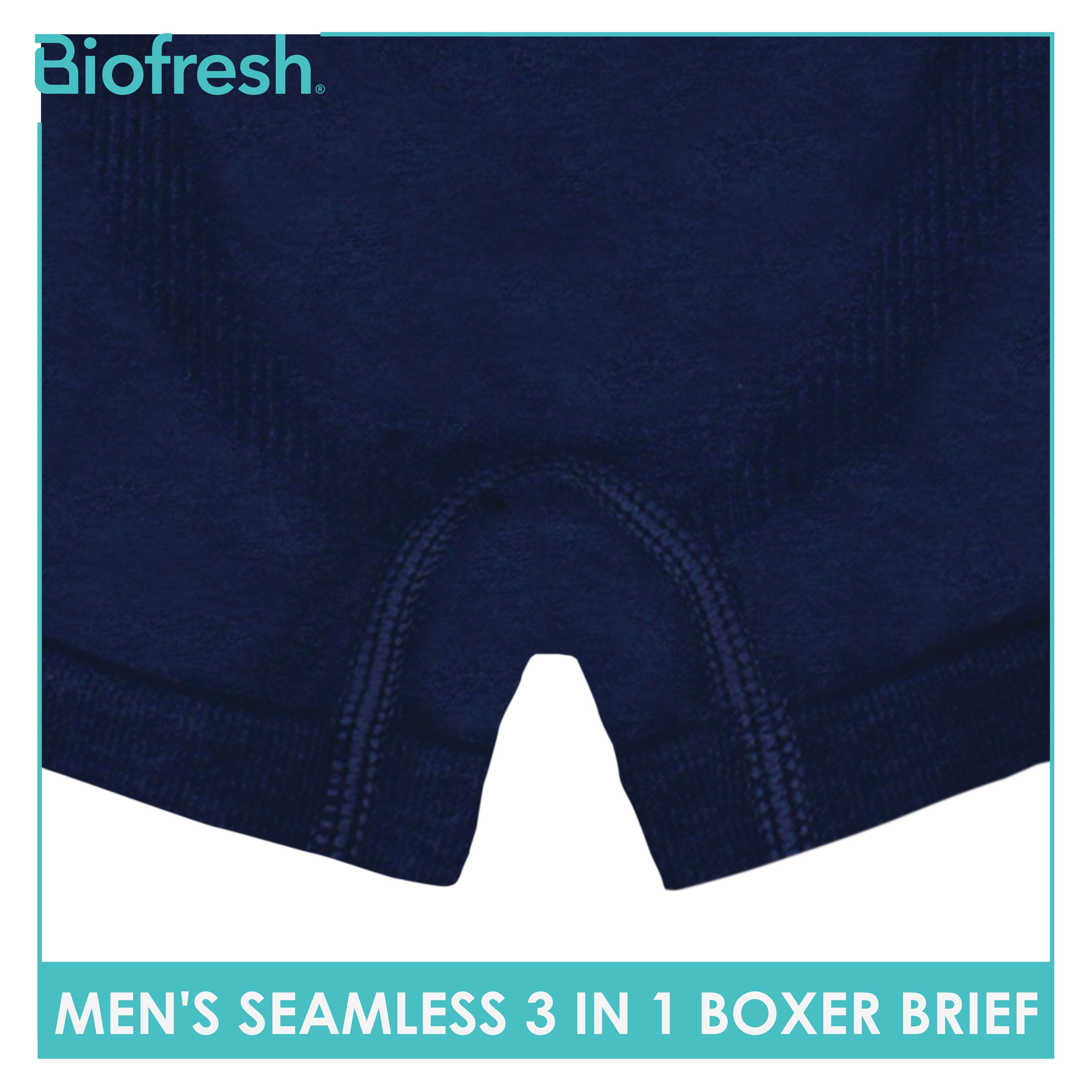 Biofresh Men's Antimicrobial Cotton Boxer Brief 1 piece in a pack