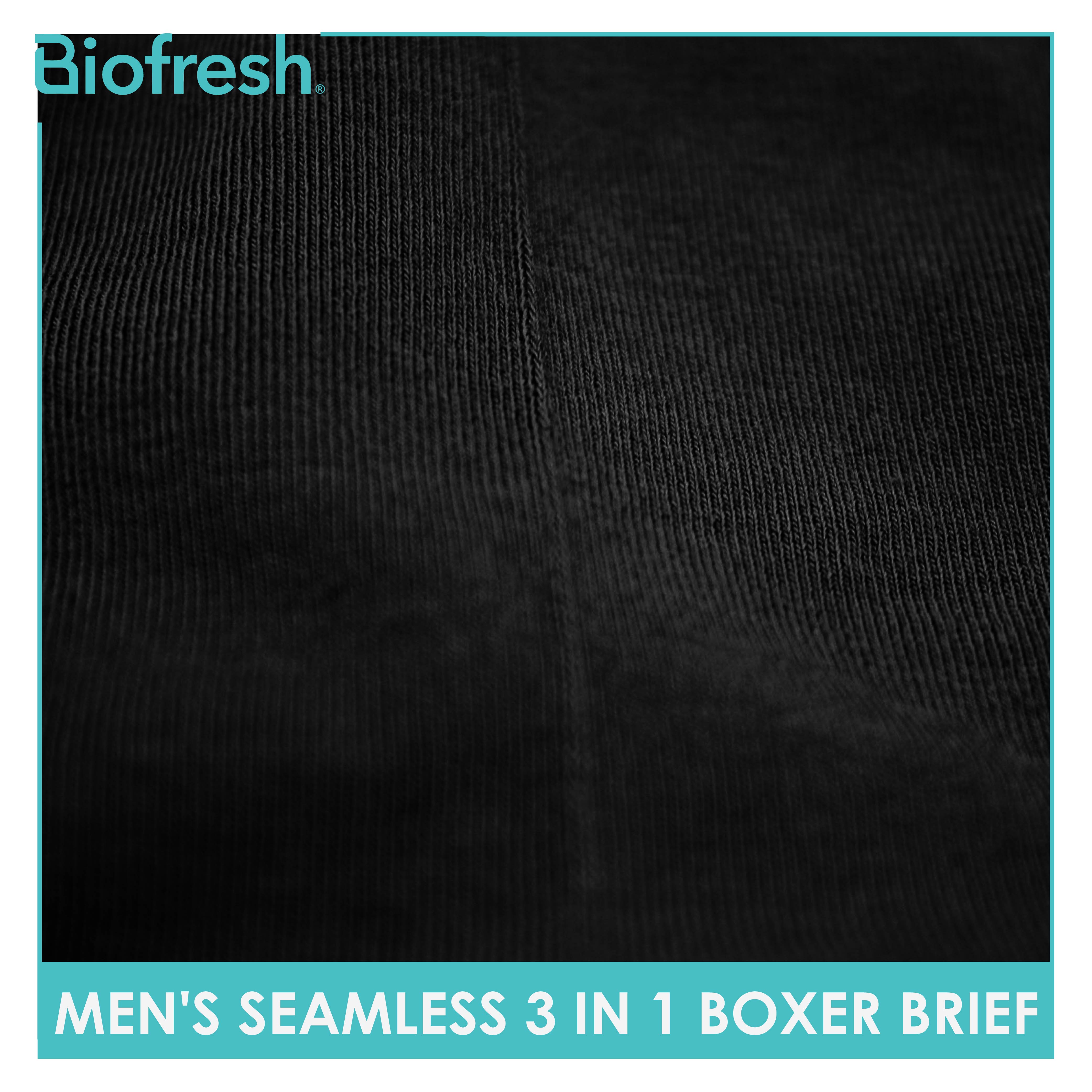 Men's 3-piece Seamless Boxer Brief