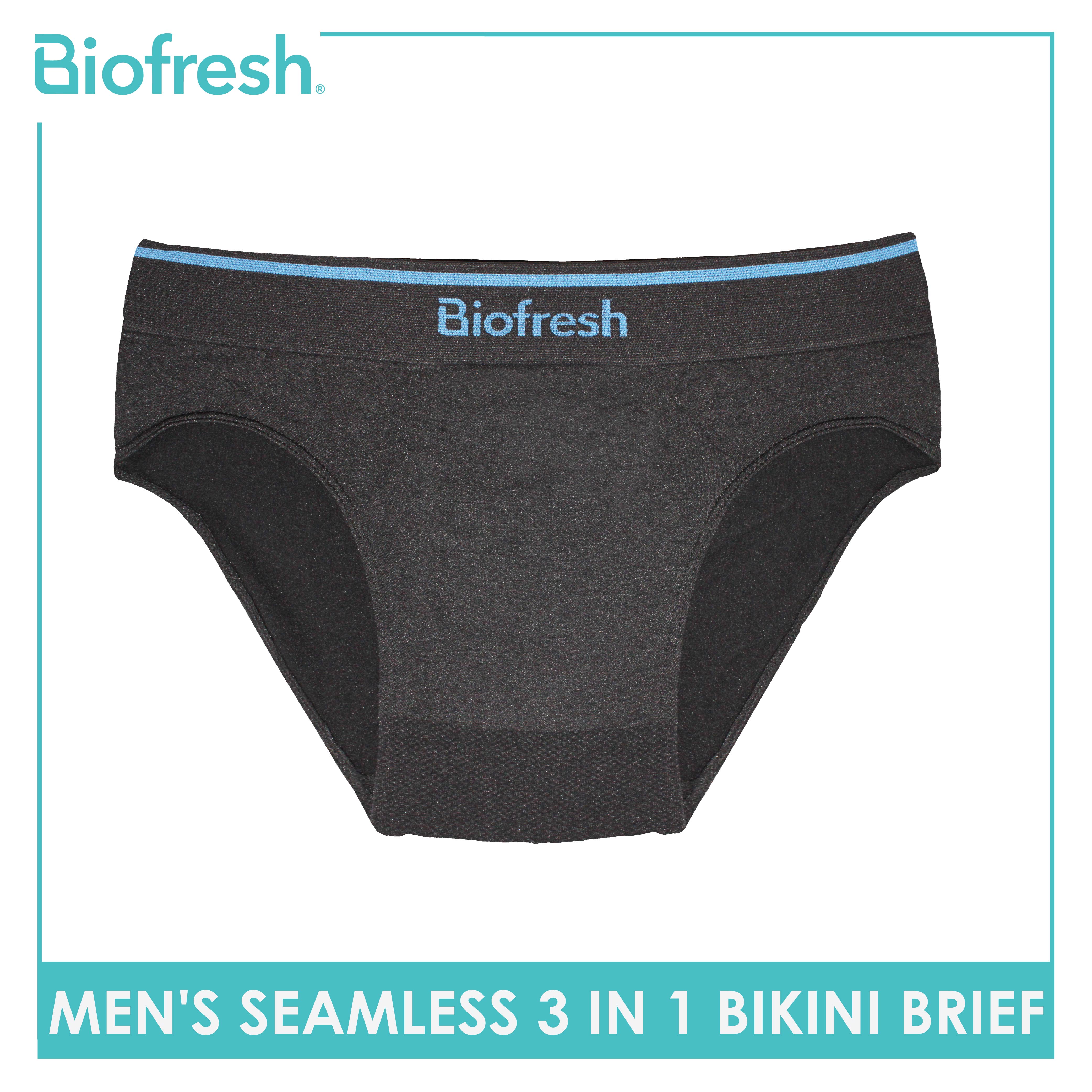 Buy Biofresh Biofresh Men's Antimicrobial Cotton Bikini Brief 3