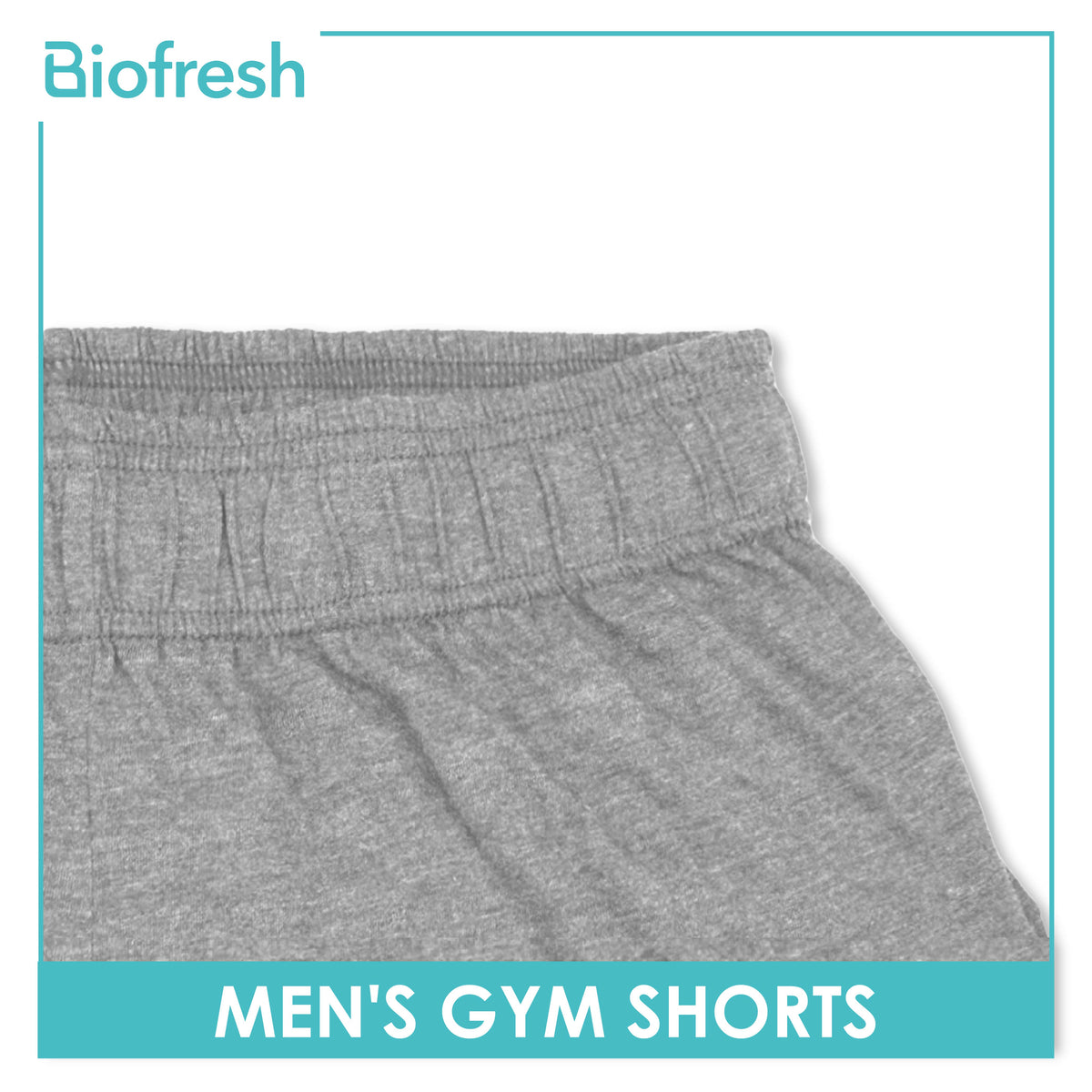 Biofresh Men's Antimicrobial Gym Shorts 1 piece UMBX0410