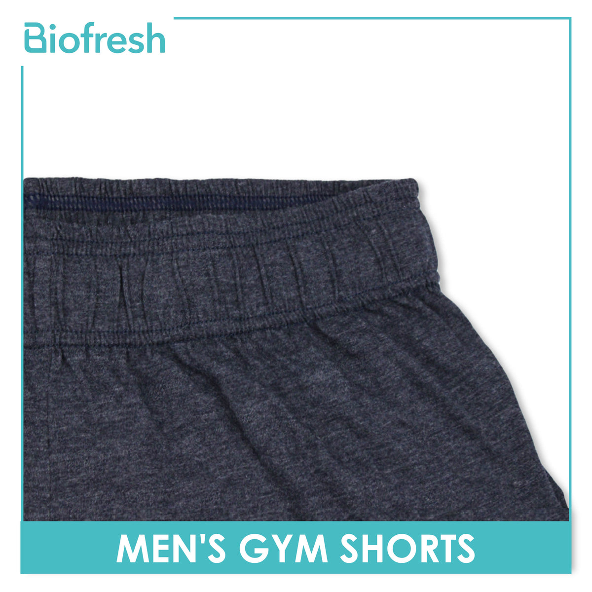 Biofresh Men's Antimicrobial Gym Shorts 1 piece UMBX0410