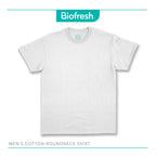 Biofresh Men's Antimicrobial Cotton Classic Regular Fit Roundneck Shirt 1 piece UMSCR1