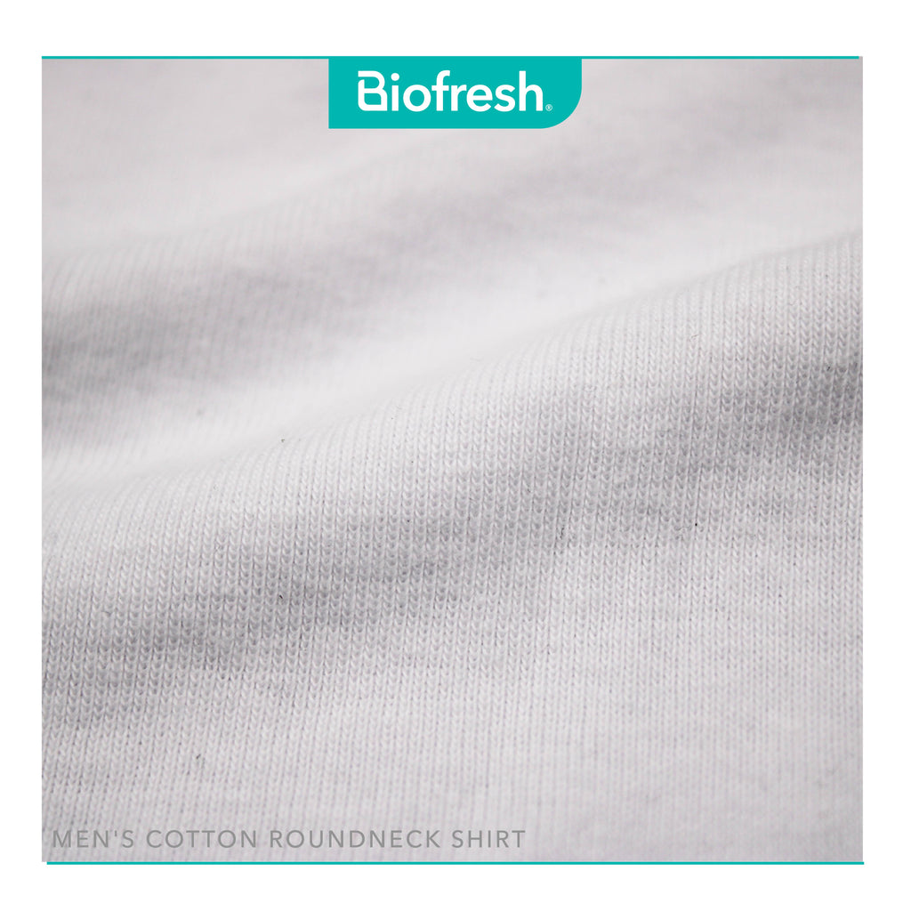 Biofresh Men's Antimicrobial Cotton Classic Regular Fit Roundneck Shirt 1 piece UMSCR1