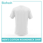 Biofresh Men's Antimicrobial Cotton Premium Slim Fit Roundneck Shirt 1 piece UMSPR1