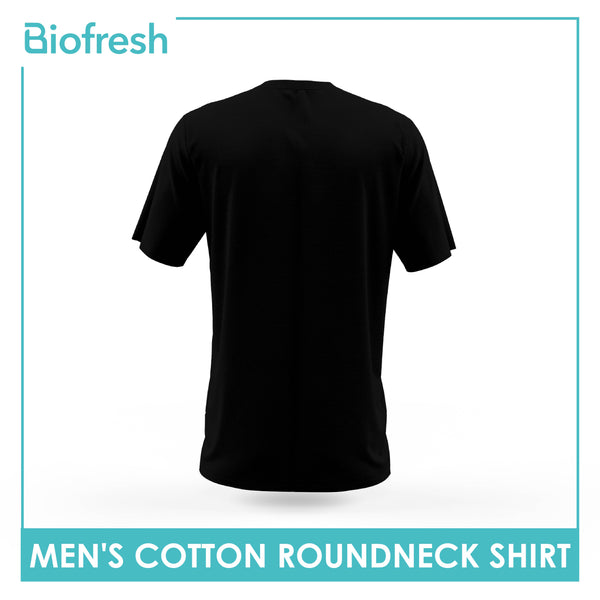 Biofresh Men's Antimicrobial Cotton Premium Slim Fit Roundneck Shirt 1 piece UMSRP3
