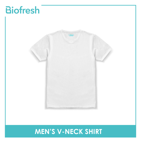 Biofresh Men's OVERRUNS Antimicrobial V-Neck shirt 1 piece UMSVCO1 (6670931230825)