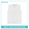 Biofresh Men's OVERRUNS Antimicrobial V-Neck Sleeveless Shirt 1 piece UMSVSCO2