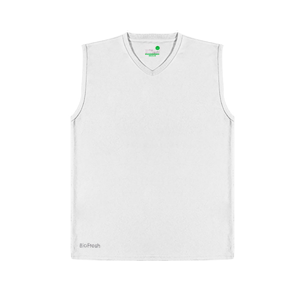 Biofresh Men's OVERRUNS Antimicrobial V-Neck Sleeveless Shirt 1 piece UMSVSCO2 (6671350268009)