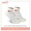 OMO OLCE1805 Cute Korean Inspired Cat Heart Ladies' Cotton Ankle Casual Fashion Socks 1 Pair