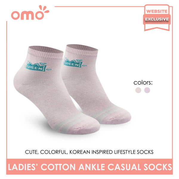 OMO OLCK9207 Ladies' Casual Ankle Socks (4895948177513)