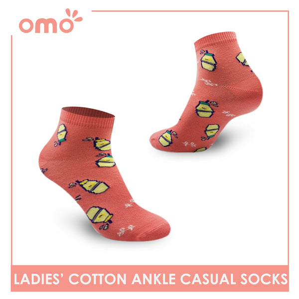 OMO OLCK9201 Ladies Casual Ankle Socks (4895922028649)