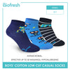 Biofresh RBCKG1810 Boys Cotton Low Cut Casual Socks