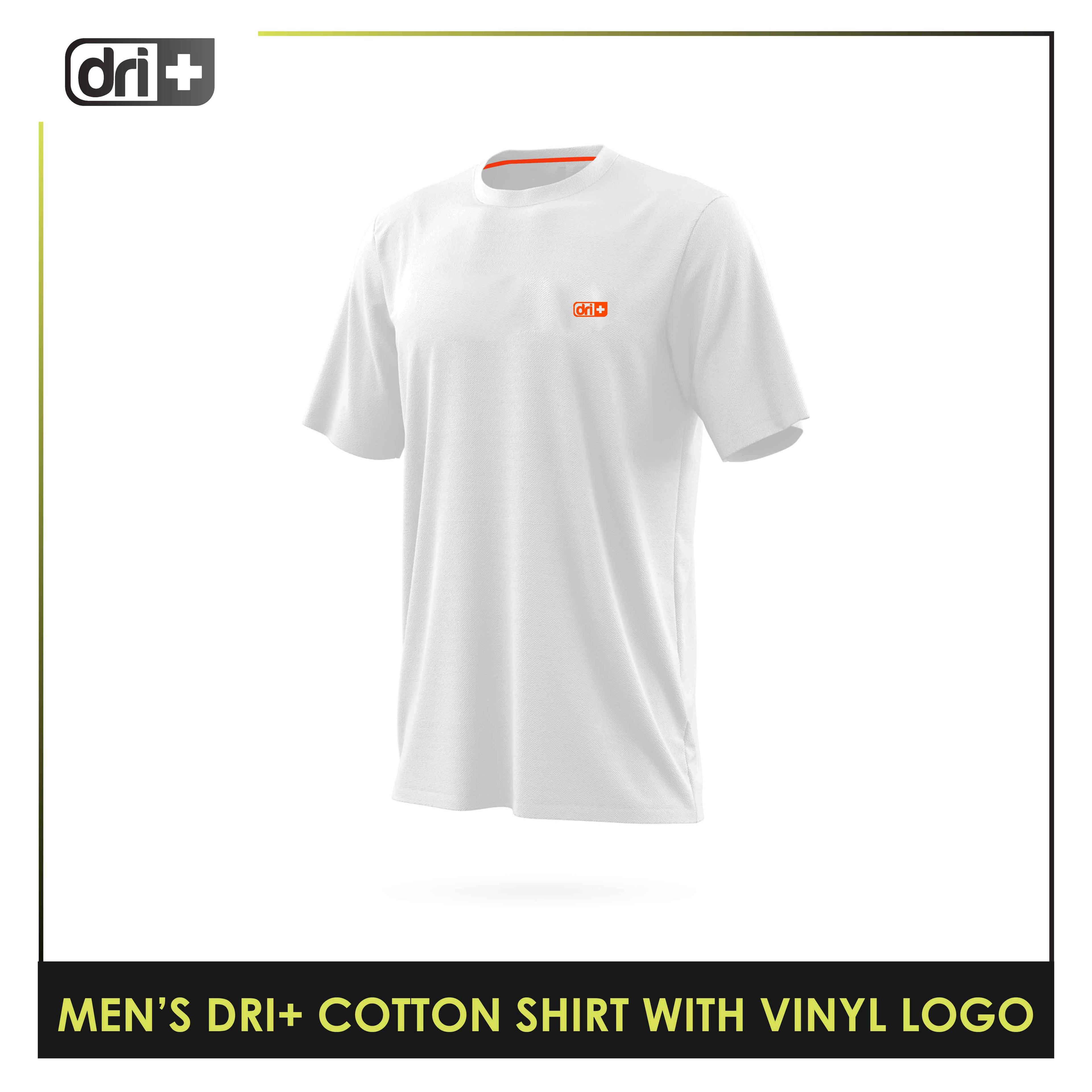 Dri Plus Men's Cotton Anti-Odor Sweat Wicking Shirt 1 piece ODMSVR2