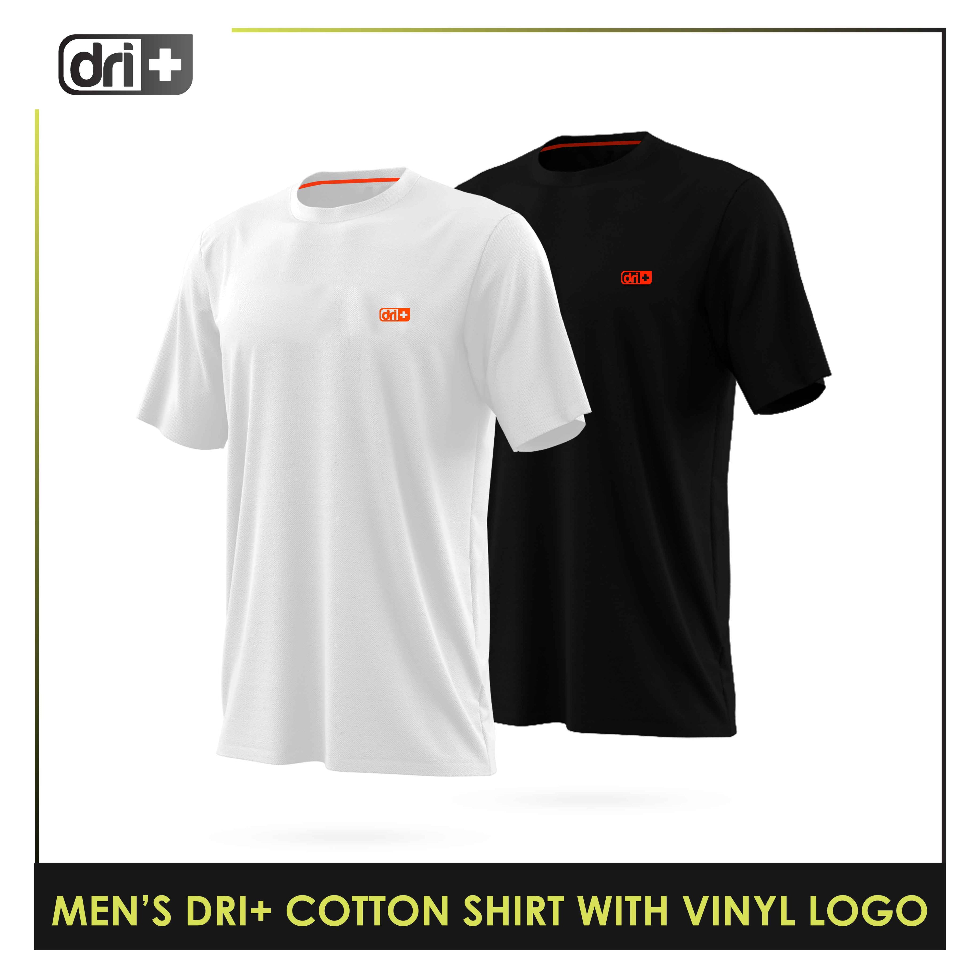 Dri Plus Men's Cotton Anti-Odor Sweat Wicking Shirt 1 piece ODMSVR2