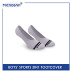 Microban Boys' Cotton Thick Sports Foot Cover 3 pairs in a pack VBSFG7