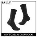Bally Men's Premium Cotton Light Performance Dress Crew Socks 1 pair YMC1101