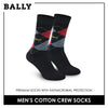 Bally Men's Executive Cotton Dress Socks 1 pair YMC9403
