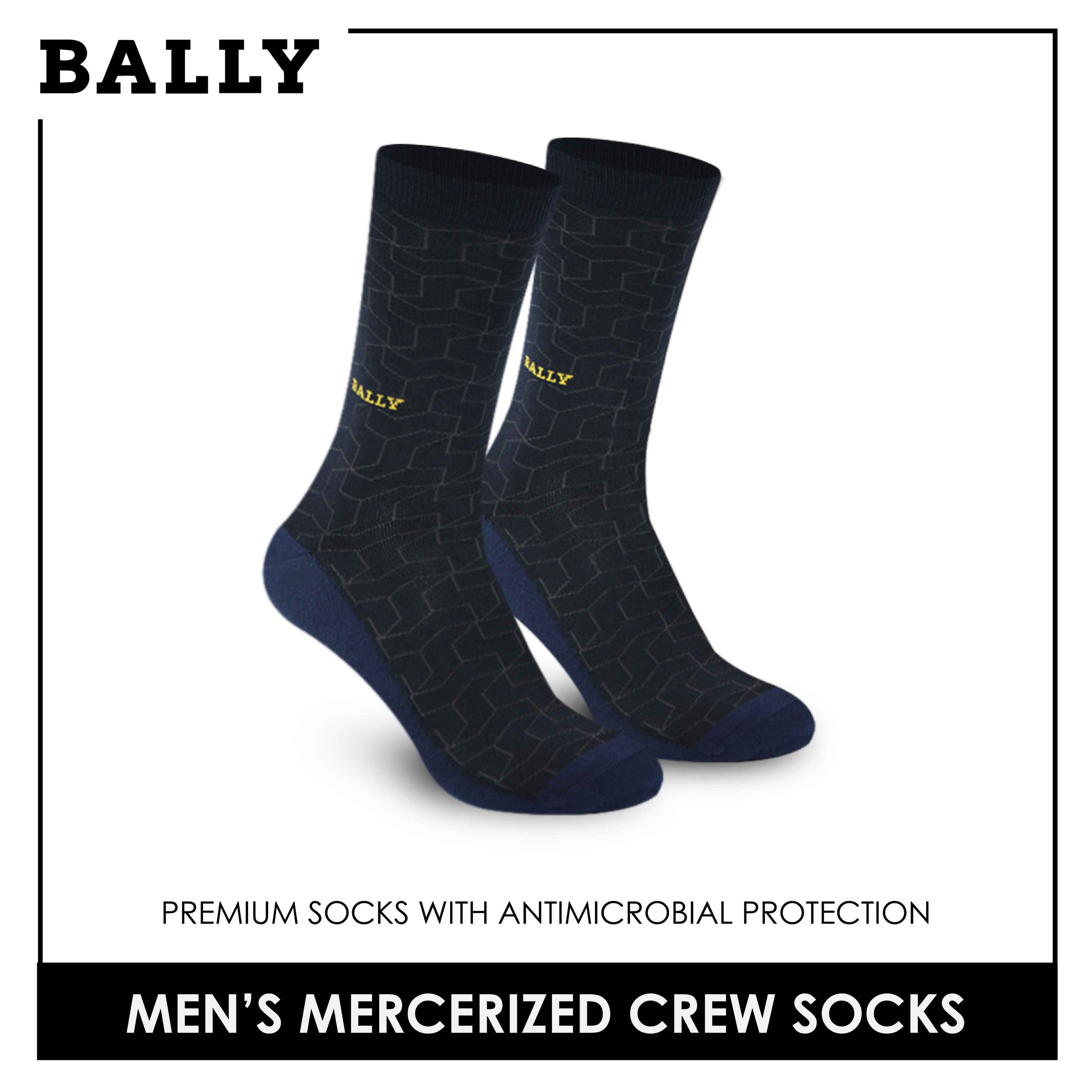 Bally Men’s Executive Mercerized Dress Socks 1 pair YMM1103 (6615942103145)