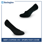Burlington BMSFG3 Men's Thick Cotton No Show Sports Socks 3 pairs in a pack (4700281929833)