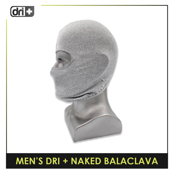 Dri Plus Men's Washable Multi-Functional Moisture Wicking Naked Balaclava 1 piece (free size) DMNBALA2301