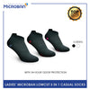 Microban Ladies' Cotton Lite Casual Low Cut Socks 3 pairs in a pack VLCKG10