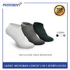 Microban Ladies' Cotton Thick Sports Low Cut Socks 3 pairs in a pack VLSKG4