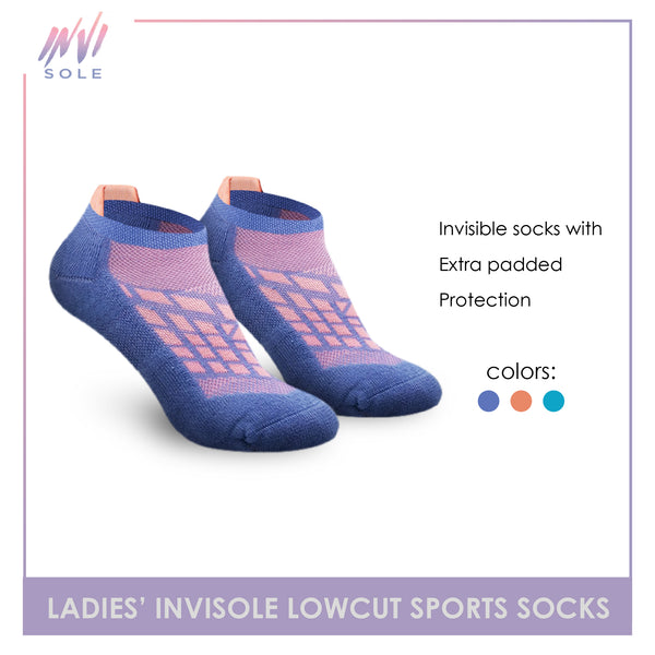 Burlington XLVS9305 Ladies Invisole Low Cut Socks (4878049411177)