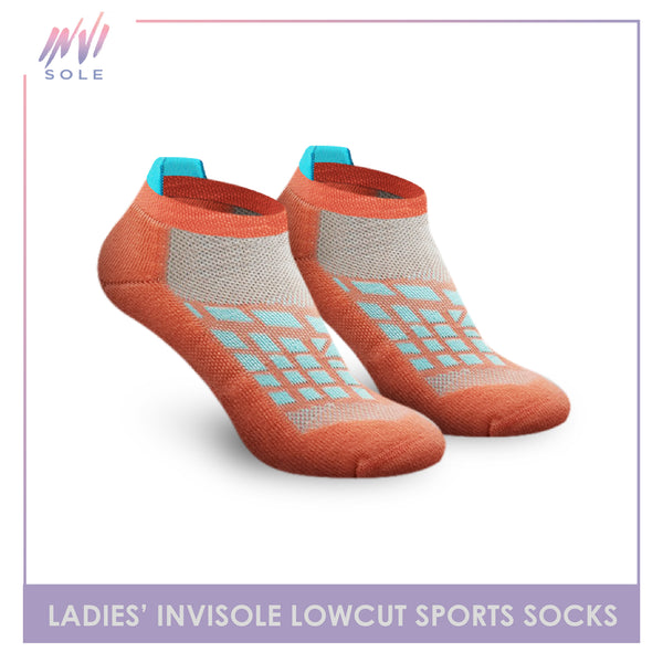 Burlington XLVS9305 Ladies Invisole Low Cut Socks (4878049411177)